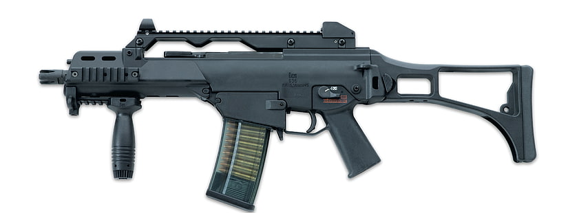 g36, pistole, heckler, koch, militär, gewehr, waffe, HD-Hintergrundbild HD wallpaper