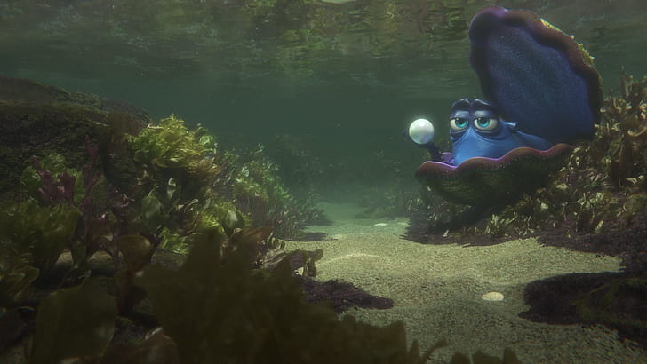 Finding Dory, Pixar Animation Studios, Disney Pixar, filmy, filmy animowane, Tapety HD