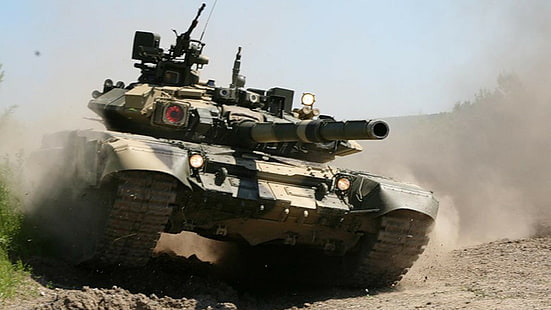военный танк русской армии т 90, HD обои HD wallpaper