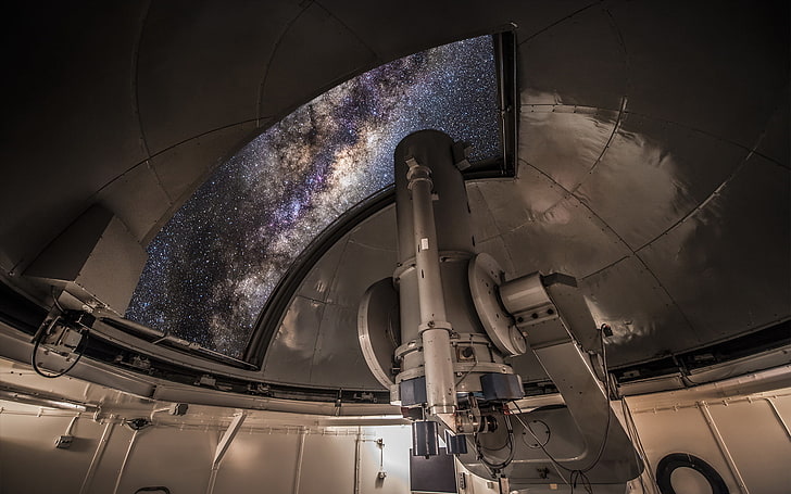 небо, телескоп, обсерватория, HD обои