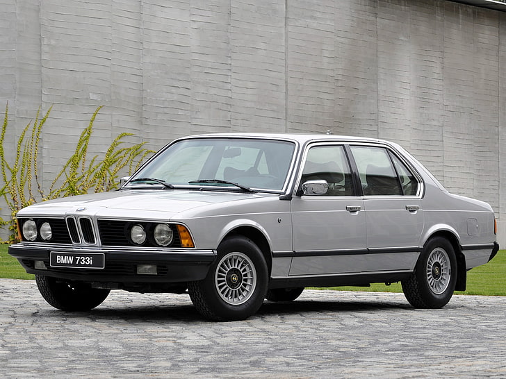 1977, 733i, armored, bmw, classic, e23, security, HD wallpaper