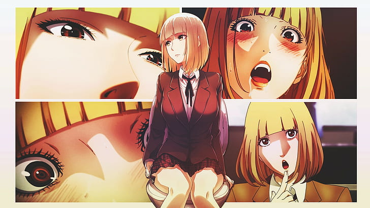 Anime Girls, Gefängnisschule, HD-Hintergrundbild