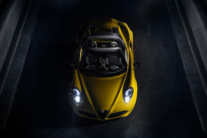 Alfa Romeo POGEA Racing 4C`` 자동차, HD 배경 화면