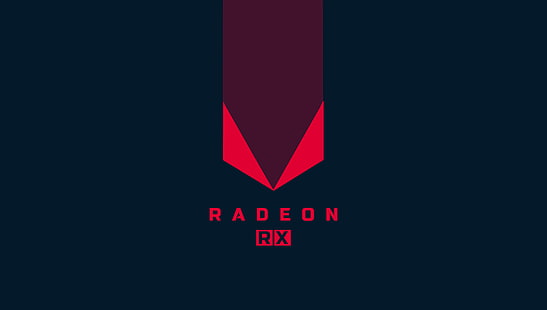 Teknologi, AMD, Radeon, Red, Wallpaper HD HD wallpaper