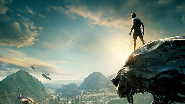 2018, Black Panther, 4K, HD-Hintergrundbild