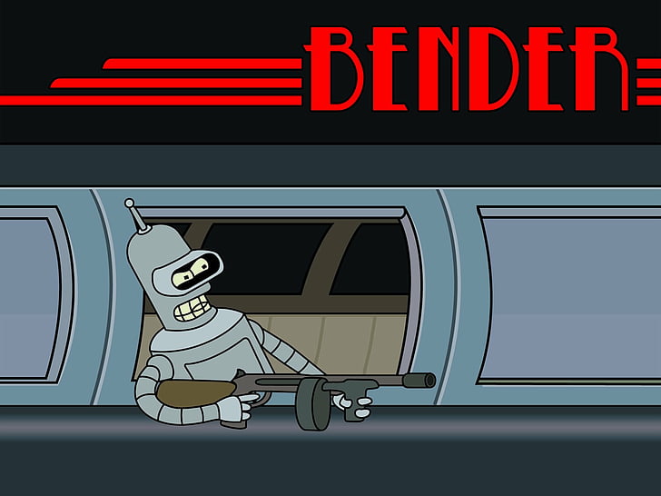 Futurama, Bender (Futurama), Fondo de pantalla HD | Wallpaperbetter