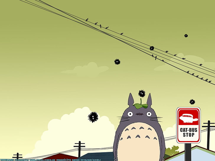 My Neighbor Totoro, Totoro, Studio Ghibli, HD wallpaper