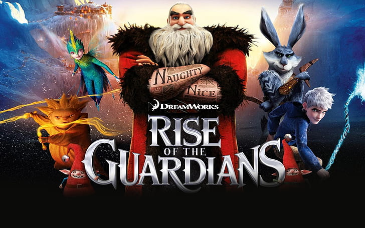 Rise of the Guardians Película, Fondo de pantalla HD
