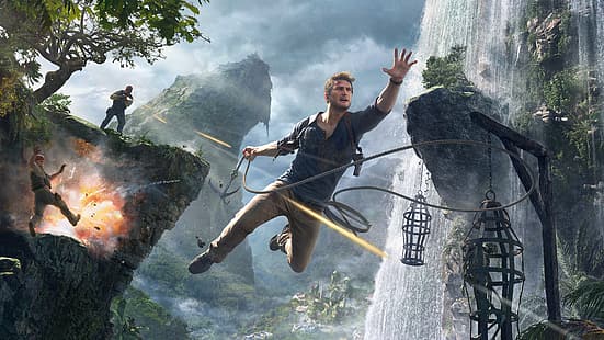 Uncharted 4: A Thief's End, Naughty Dog, HD тапет HD wallpaper