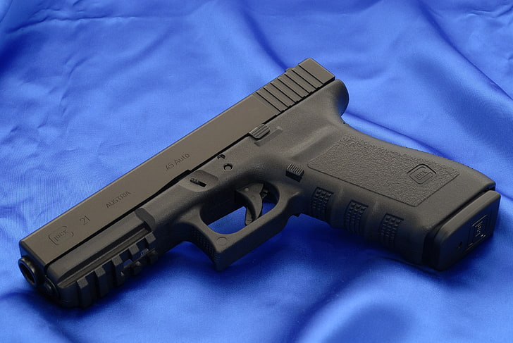 pistol Glock 21, Wallpaper HD