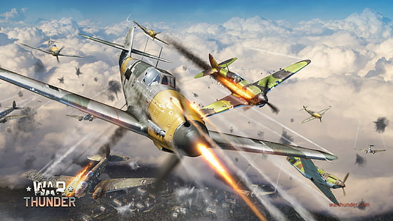 War Thunder, avion, Gaijin Entertainment, jeux vidéo, Fond d'écran HD HD wallpaper