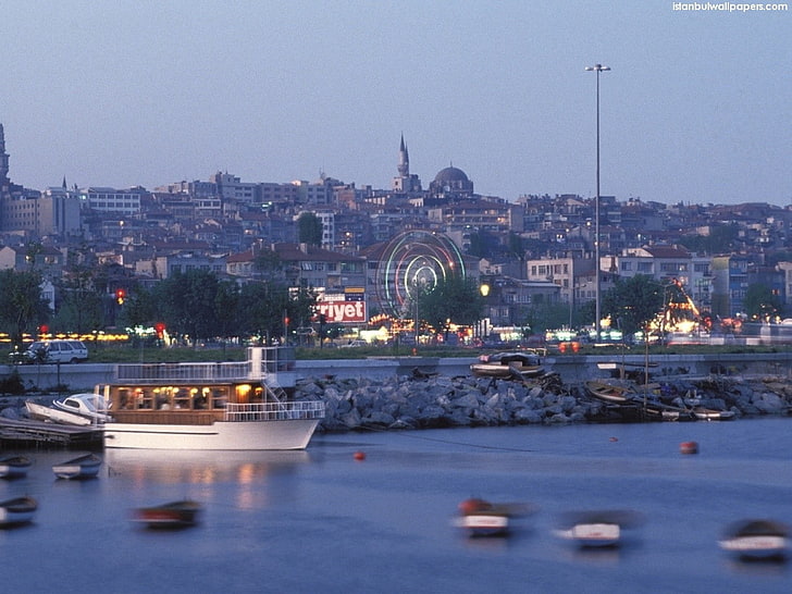 Istanbul, Turchia, città, Sfondo HD