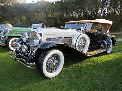 1536x1024, 1929, samochód, klasyczny, osłona, podwójny, duesenberg, lebaron, model j, phaeton, retro, pojazd, Tapety HD HD wallpaper