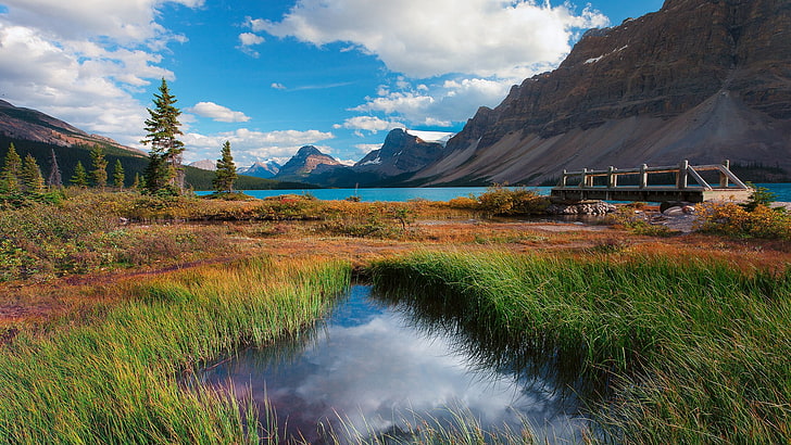 كندا الطبيعة والمناظر الطبيعية، خلفية HD