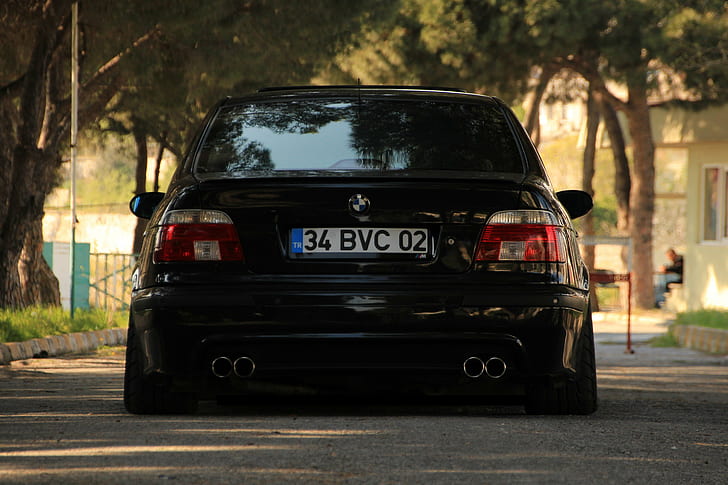 bmw, BMW E39, BMW M5 E39, mobil, E39, Wallpaper HD