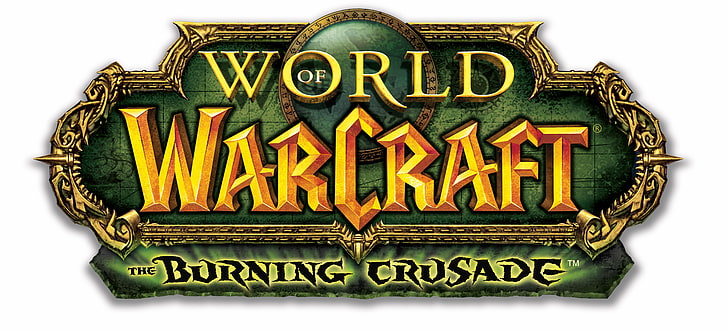 로고, 월드 오브 워크래프트, 월드 오브 워크래프트 : 불타는 성전, HD 배경 화면