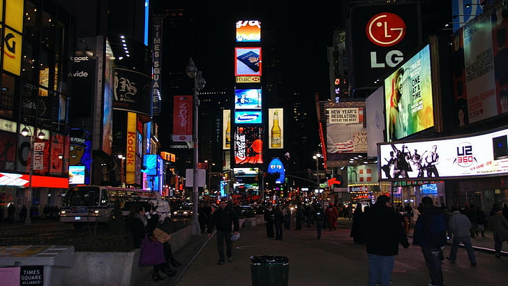 Times Square, HD papel de parede