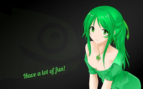 Linux, anime girls, os-tan, openSUSE, Tapety HD HD wallpaper