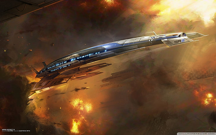 Mass Effect 3, Normandy SR-2, HD wallpaper