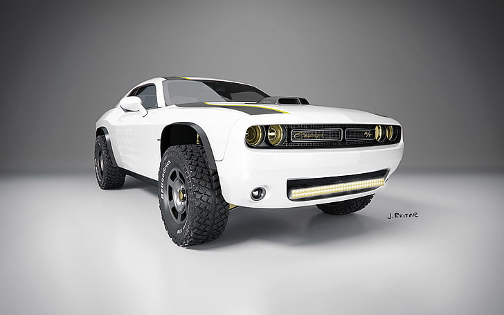 2014 Dodge Challenger AT Untamed Concept, Concept, Dodge, Challenger, 2014, Untamed, วอลล์เปเปอร์ HD