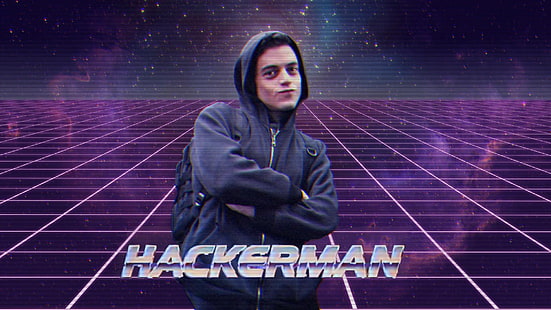  Mr. Robot, hackers, grid, HD wallpaper HD wallpaper