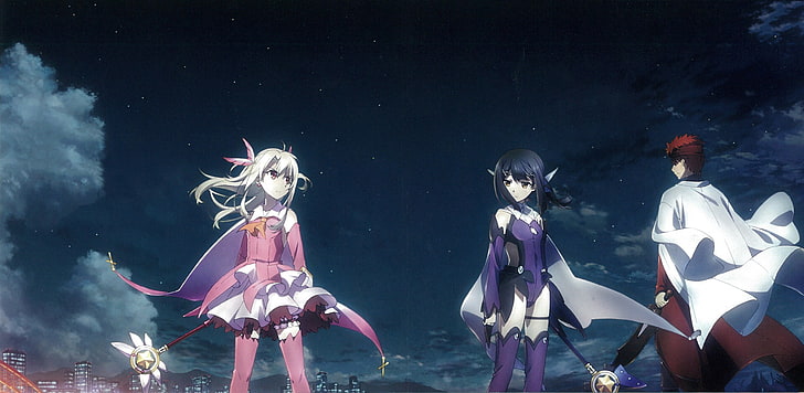 Serie Fate, Fate / kaleid liner Prisma Illya, Miyu Edelfelt, Shirou Emiya, Fondo de pantalla HD