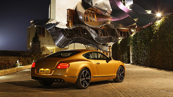 Bentley Continental House HD, автомобили, дома, Bentley, континентальный, HD обои HD wallpaper