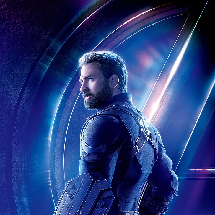 Captain America, Avengers: Infinity War, 5 km, Steve Rogers, Chris Evans, 4 km, HD-Hintergrundbild