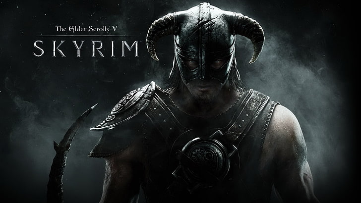 توضيح Skyrim ، The Elder Scrolls V: Skyrim ، فن الخيال ، ألعاب الفيديو، خلفية HD