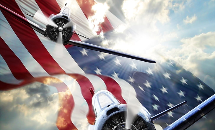 Memorial Day, USA flag digital wallpaper, Army, Holiday, united states, HD wallpaper