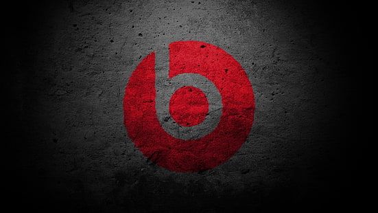 Beats by Dr. Dre logo sfondo digitale, Beats, logo, Sfondo HD HD wallpaper