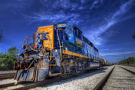 lokomotywa, pojazd, pociąg, Tapety HD HD wallpaper