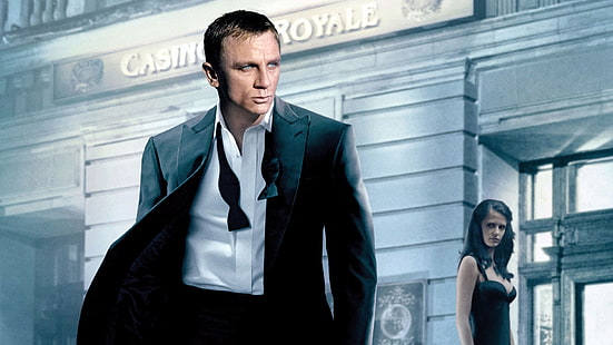 007, bond, casino, james, filmer, royale, HD tapet HD wallpaper
