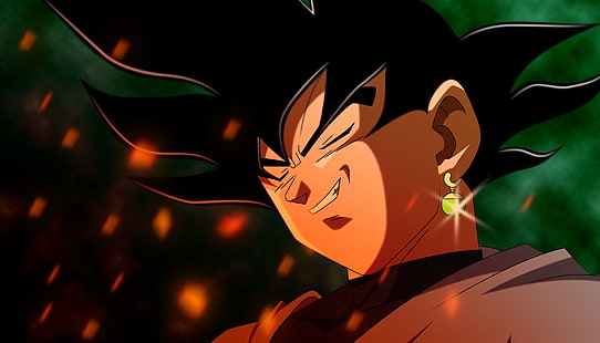 Black Son Goku illustration, Dragon Ball, Dragon Ball Super, Black (Dragon Ball), Black Goku, HD tapet HD wallpaper