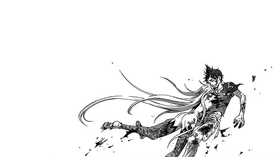 Deadman Wonderland illustration, manga, monochrome, Deadman Wonderland, Fond d'écran HD HD wallpaper