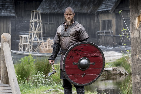 krigare, vikingar, vikingarna, Travis Fimmel, Ragnar Lothbrok, HD tapet HD wallpaper