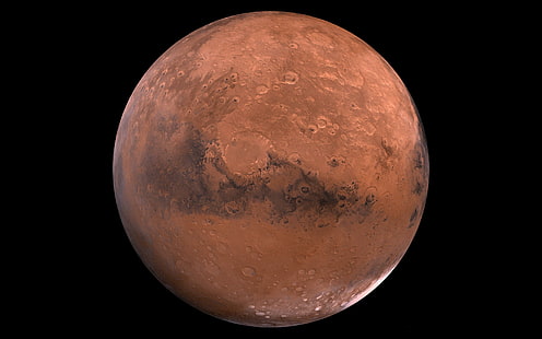 Mars Planet Tła pulpitu, przestrzeń, tła, pulpit, Mars, planeta, Tapety HD HD wallpaper