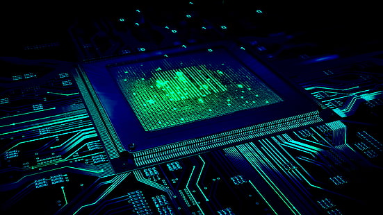 CPU, tecnología, circuito, placas de circuito, computadora, tecnología, Fondo de pantalla HD HD wallpaper