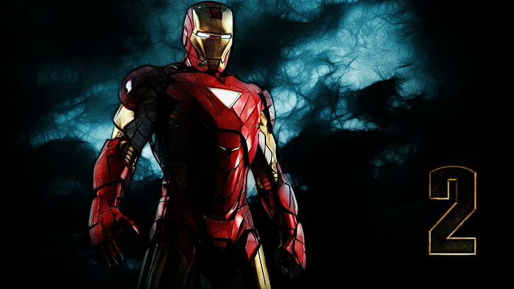 Iron Man 2, Ironman 2-show, filmer, 1920x1080, Iron Man, Robert Downey Jr., Tony Stark, Iron Man 2, HD tapet