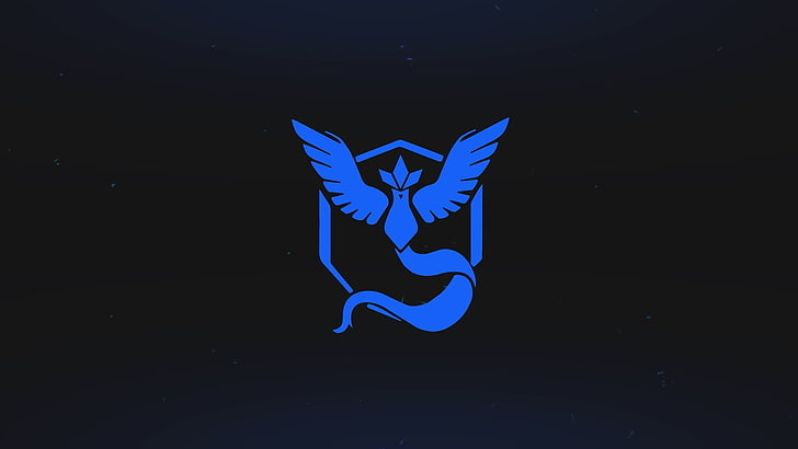 Mystic logo, Pokemon Go, squadra Mystic, Sfondo HD