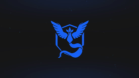 Logo mistik, Pokemon Go, Team Mystic, Wallpaper HD HD wallpaper