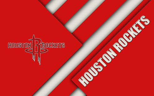 Basketball, Houston Rockets, Logo, NBA, Fond d'écran HD HD wallpaper