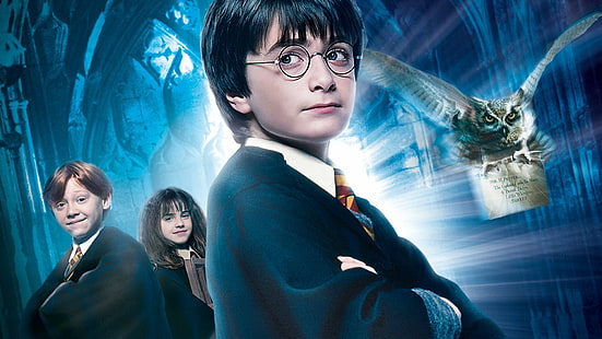 Гарри Поттер, Гарри Поттер и Философский Камень, HD обои HD wallpaper