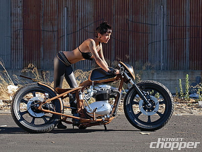 cykel, motorcykel, motorcykel, fordon, HD tapet HD wallpaper