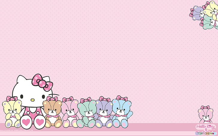 hello kitty images background, HD wallpaper