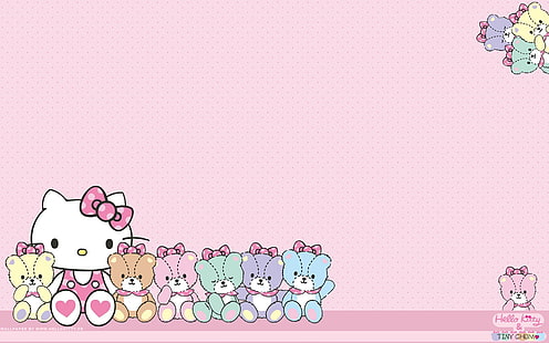 hello kitty images background, HD wallpaper HD wallpaper
