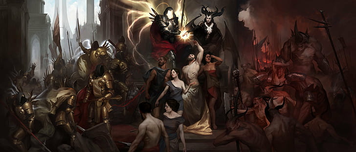 Diablo 4, Videospielkunst, Blizzard Entertainment, HD-Hintergrundbild