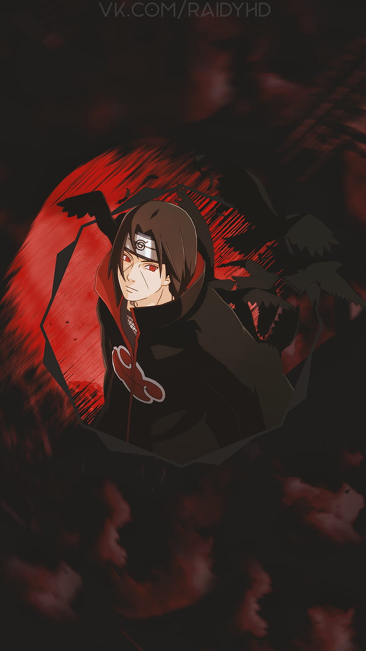 picture-in-picture, anime boys, anime, Uchiha Itachi, HD wallpaper