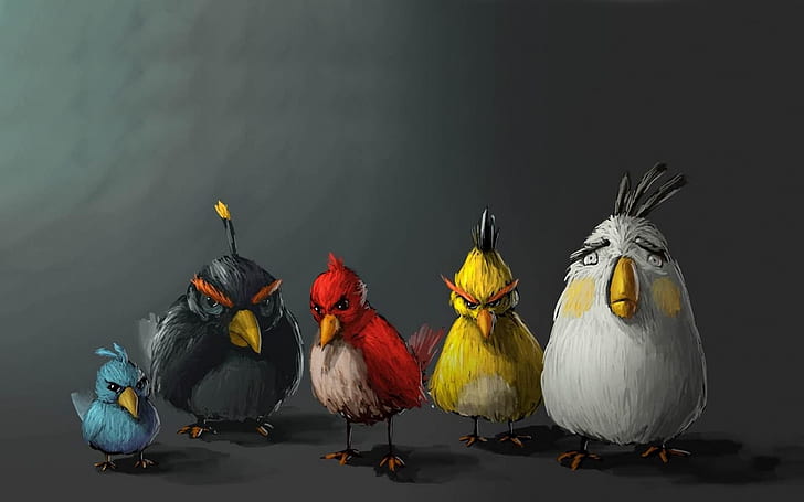 Video games artwork angry birds 1920x1200 Animals Birds HD Art, Video  Games, HD wallpaper | Wallpaperbetter
