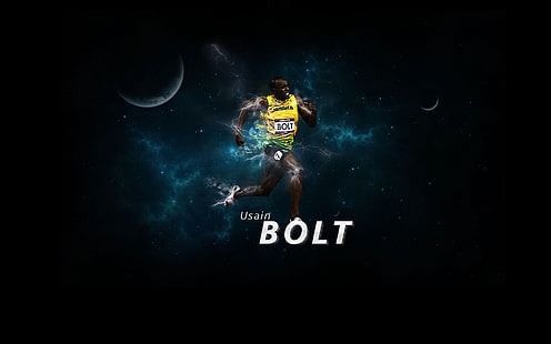 Wallpaper Usain Bolt Jamaica Sprint Sports HD 16, Wallpaper HD HD wallpaper